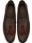 Erkek Kahverengi Püsküllü Deri Casual Loafer 25SFD754218 7