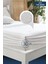 Pamuklu Su Geçirmez Yatak Koruyucu Alez, Tek ve Çift Kişilik, Full Kenar, Beyaz 5