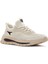 Zero Erkek Bej Bağcıklı Kumaş Sneaker 25SFD69156F 6