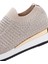 Zero Kadın Bej Kalın Tabanlı Taşlı Sneaker 25SFD43006F 6
