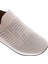 Zero Kadın Bej Kalın Tabanlı Taşlı Sneaker 25SFD43006F 9