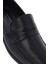 Erkek Siyah Deri Casual Loafer 25SFD754118 9
