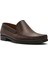 Erkek Kahverengi Deri Casual Loafer 25SFD754018 6