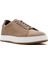 Erkek Bej Bağcıklı Nubuk Deri Sneaker 25SFD6601V3 6