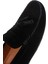 Erkek Siyah Püsküllü Süet Deri Casual Loafer 25SFD754610 7