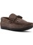 Erkek Vizon Süet Deri Casual Loafer 25SFD754310 6