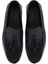 Erkek Siyah Püsküllü Deri Casual Loafer 25SFD754218 7