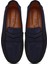 Erkek Lacivert Nubuk Deri Casual Loafer 25SFD7545V3 7