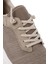 Zero Erkek Bej Bağcıklı Kalın Tabanlı Kumaş Sneaker 25SFD69136F 10