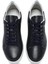Erkek Lacivert Bağcıklı Deri Sneaker 25SFD750918 6