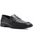 Erkek Siyah Deri Casual Loafer 25SFD751118 6