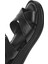 Kadın Siyah Kalın Tabanlı Deri Comfort Sandalet 25SFD321618 10