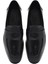 Erkek Siyah Deri Casual Loafer 25SFD751118 7