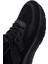 Zero Erkek Siyah Bağcıklı Kalın Tabanlı Kumaş Sneaker 25SFD69426F 9