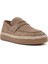 Erkek Vizon Süet Deri Casual Loafer 25SFD631810 6