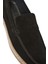 Erkek Siyah Süet Deri Espadril 25SFD660210 9