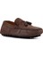 Erkek Gri Püsküllü Süet Deri Loafer 25sfd631510 6