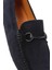 Erkek Lacivert Süet Deri Loafer 25SFD630810 10