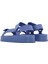 Kadın Mavi Bantlı Kalın Tabanlı Jelly Sandalet 25SFE4752PV 6