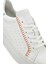 Kadın Beyaz Bağcıklı Deri Sneaker 25SFD371218 9