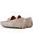 Erkek Bej Süet Deri Loafer 25SFD630810 7