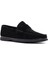 Fly Erkek Siyah Süet Deri Casual Loafer 25SFD632410 6