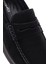 Fly Erkek Siyah Süet Deri Casual Loafer 25SFD632410 9