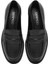 Kadın Siyah Deri Maskülen Loafer 25SFD182318 7