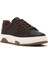 Erkek Kahverengi Bağcıklı Kalın Tabanlı Deri Sneaker 25SFD6882FT 6
