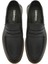 Erkek Siyah Deri Casual Loafer 25SFD680718 7