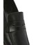 Erkek Siyah Deri Casual Loafer 25SFD680718 9
