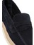 Erkek Lacivert Süet Deri Casual Loafer 25SFD680910 9