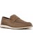 Erkek Vizon Süet Deri Casual Loafer 25SFD680610 6