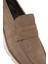 Erkek Vizon Süet Deri Casual Loafer 25SFD680610 9