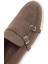 Erkek Bej Çift Tokalı Süet Deri Casual Loafer 25SFD750410 8