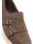 Erkek Bej Çift Tokalı Süet Deri Casual Loafer 25SFD750410 9