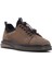 Erkek Vizon Bağcıklı Kalın Tabanlı Deri Casual Sneaker 25SFD640810 6