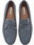 Erkek Lacivert Süet Deri Loafer 25SFD630410 7