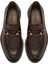 Erkek Kahverengi Deri Klasik Loafer 25SFD6009FT 7