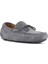 Erkek Gri Süet Deri Loafer 25SFD630410 6