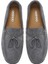 Erkek Gri Süet Deri Loafer 25SFD630410 7