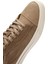 Erkek Bej Bağcıklı Deri Sneaker 25SFD6105V3 10