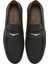 Erkek Siyah Deri Casual Loafer 25SFD6003V3 7