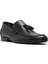 Erkek Siyah Püsküllü Deri Casual Loafer 25SFD6004FT 6