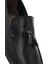 Erkek Siyah Püsküllü Deri Casual Loafer 25SFD6004FT 9