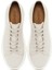 Erkek Beyaz Bağcıklı Kalın Tabanlı Deri Sneaker 25SFD6107FT 7
