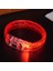 Baskı Yapılabilen Işıklı Pilli LED Bileklik Kırmızı Renk 1 Adet 1,5 cm Genişlik Retro 2