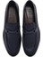 Erkek Lacivert Deri Casual Loafer 25SFD6007DI 6