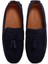 Erkek Lacivert Süet Deri Loafer 25SFD630510 6