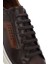 Erkek Kahverengi Bağcıklı Deri Sneaker 25SFD740418 9